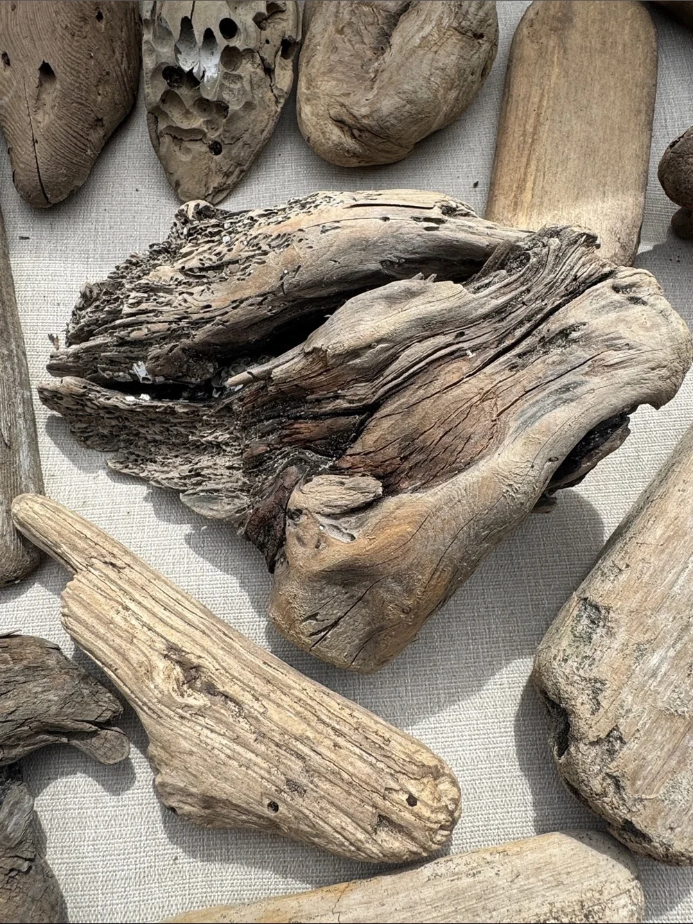 21 pc (5lbs shipped) Natural Driftwood Decorative Accent Decor, arts, crafts